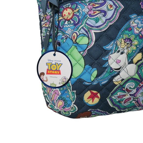Vera Bradley X Toy Story Andy's Room Disney Triple Zip Hipster Crossbody Bag NWT - Picture 5 of 9